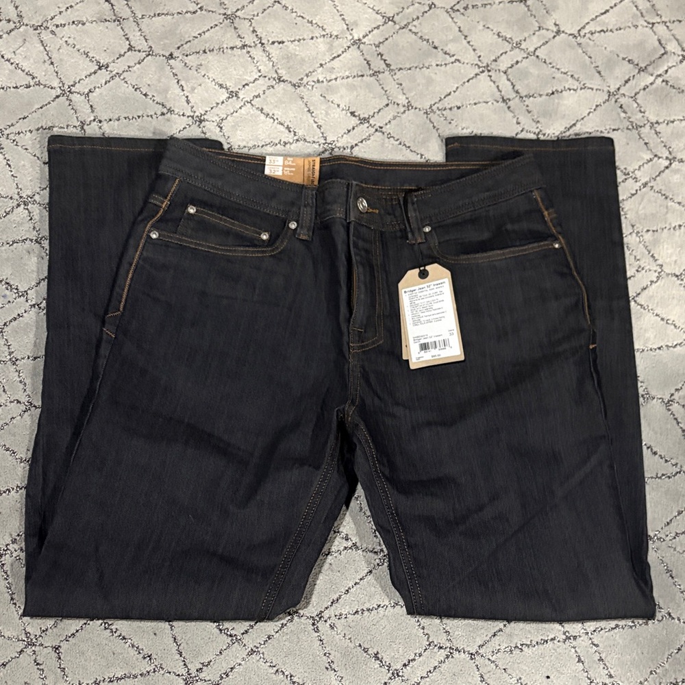 Prana Men's Dark Denim Jeans